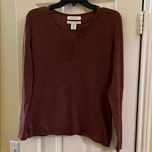 Ellen Tracy Women's Maple 🍁 Sweater Medium